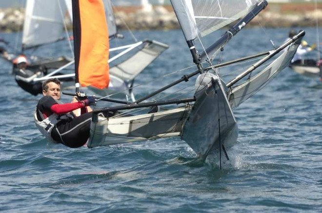International Moth - Jason Belben © Steve Arkley http://www.sailshots.co.uk